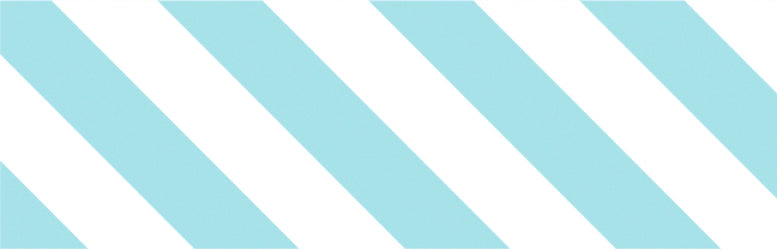 mt 1D stripe mint blue