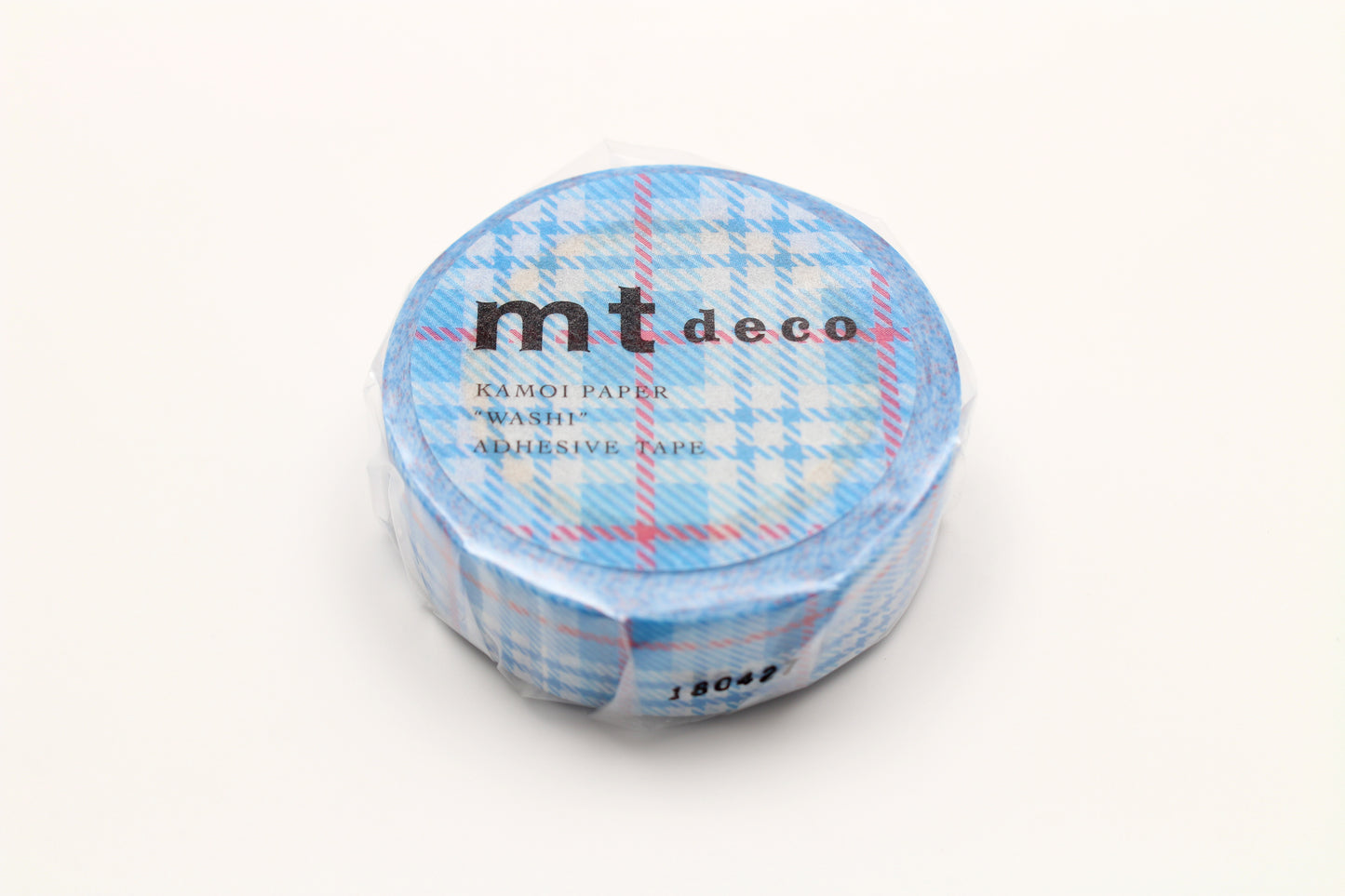 mt 1D check light blue