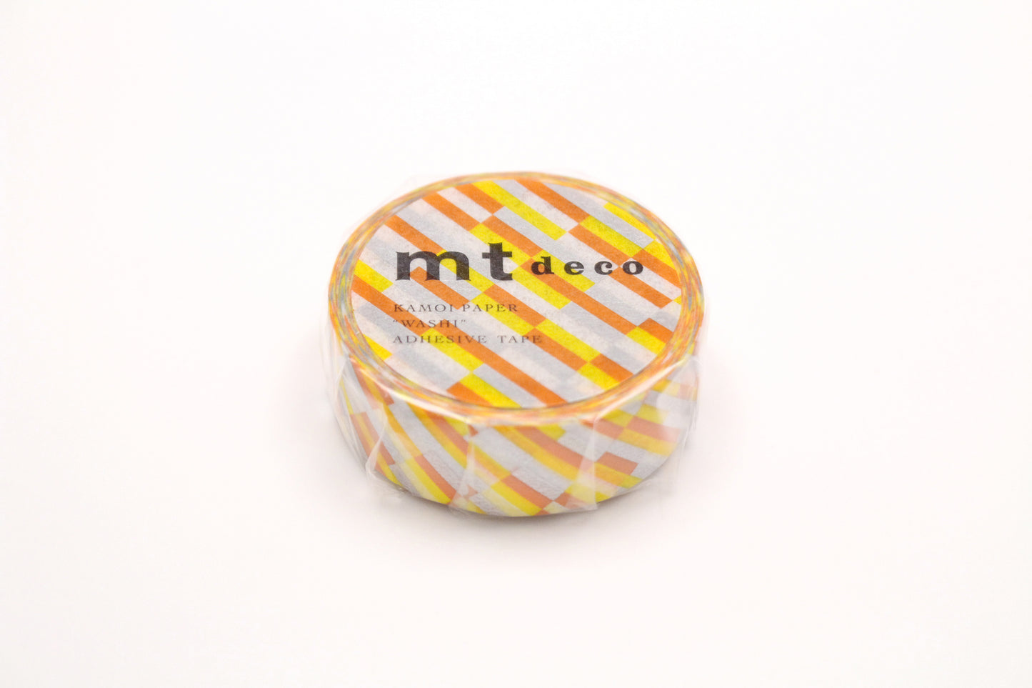 mt 1D block stripe orange