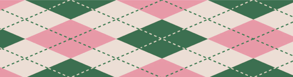 mt 1D argyle pink