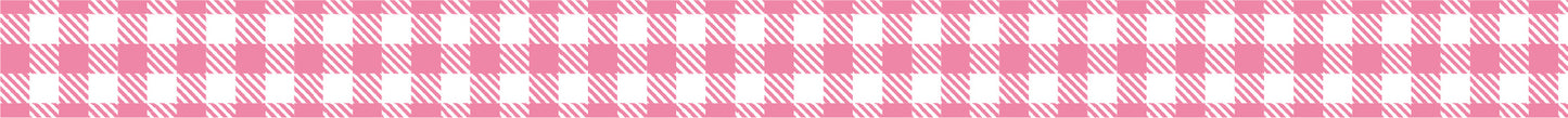 mt 1D stripe checkered pink