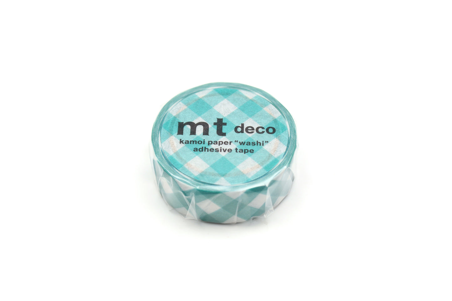 mt 1D thick checkered green