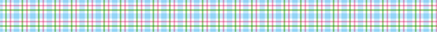 mt 1D colorful checkered blue