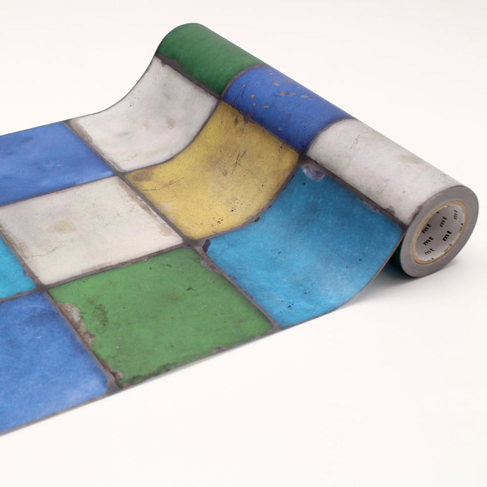 mt fleece tile vintage