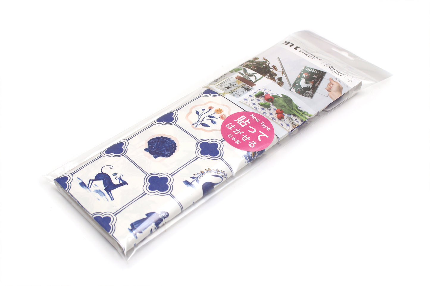 mt remake sheet Polly Fern blue tile