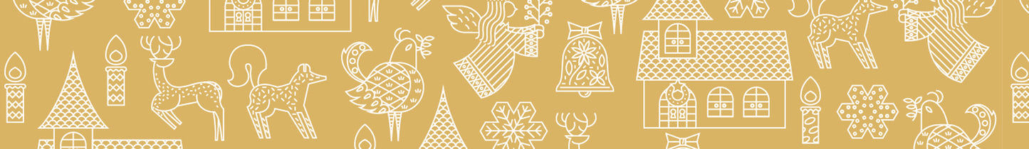 mt christmas line drawing