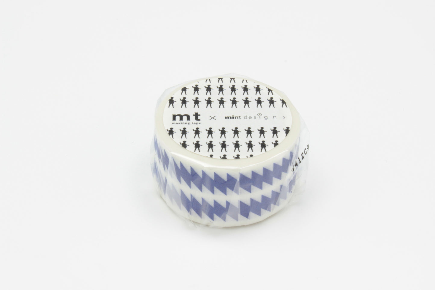 mintdesigns ZIGZAG border blue