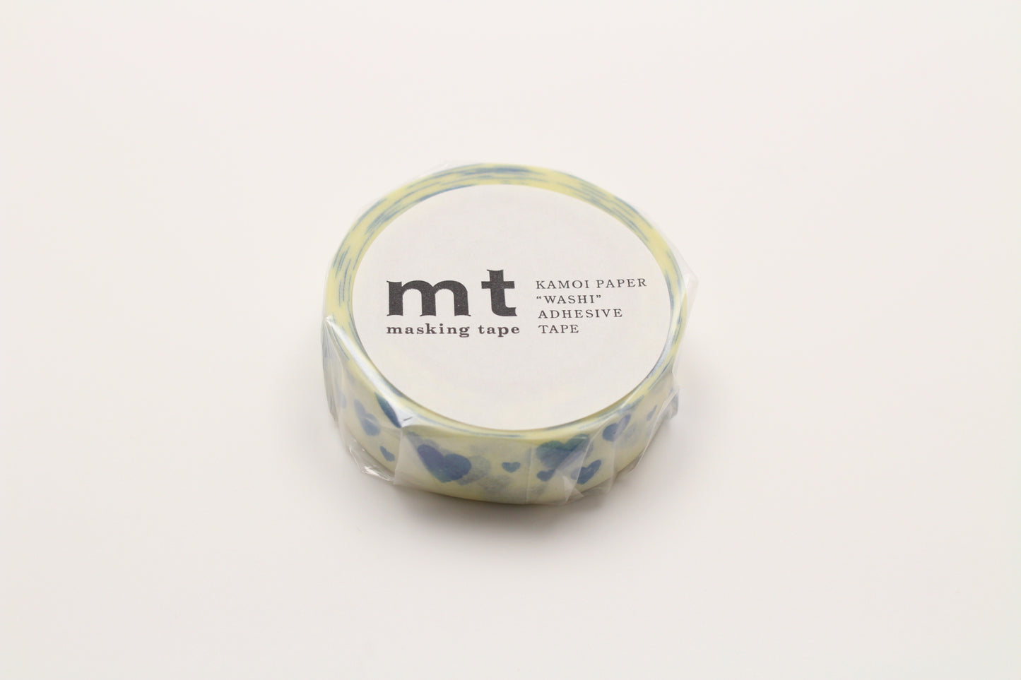 mt 1D heart stamp blue