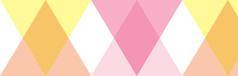 mt 1D triangle and diamond pink
