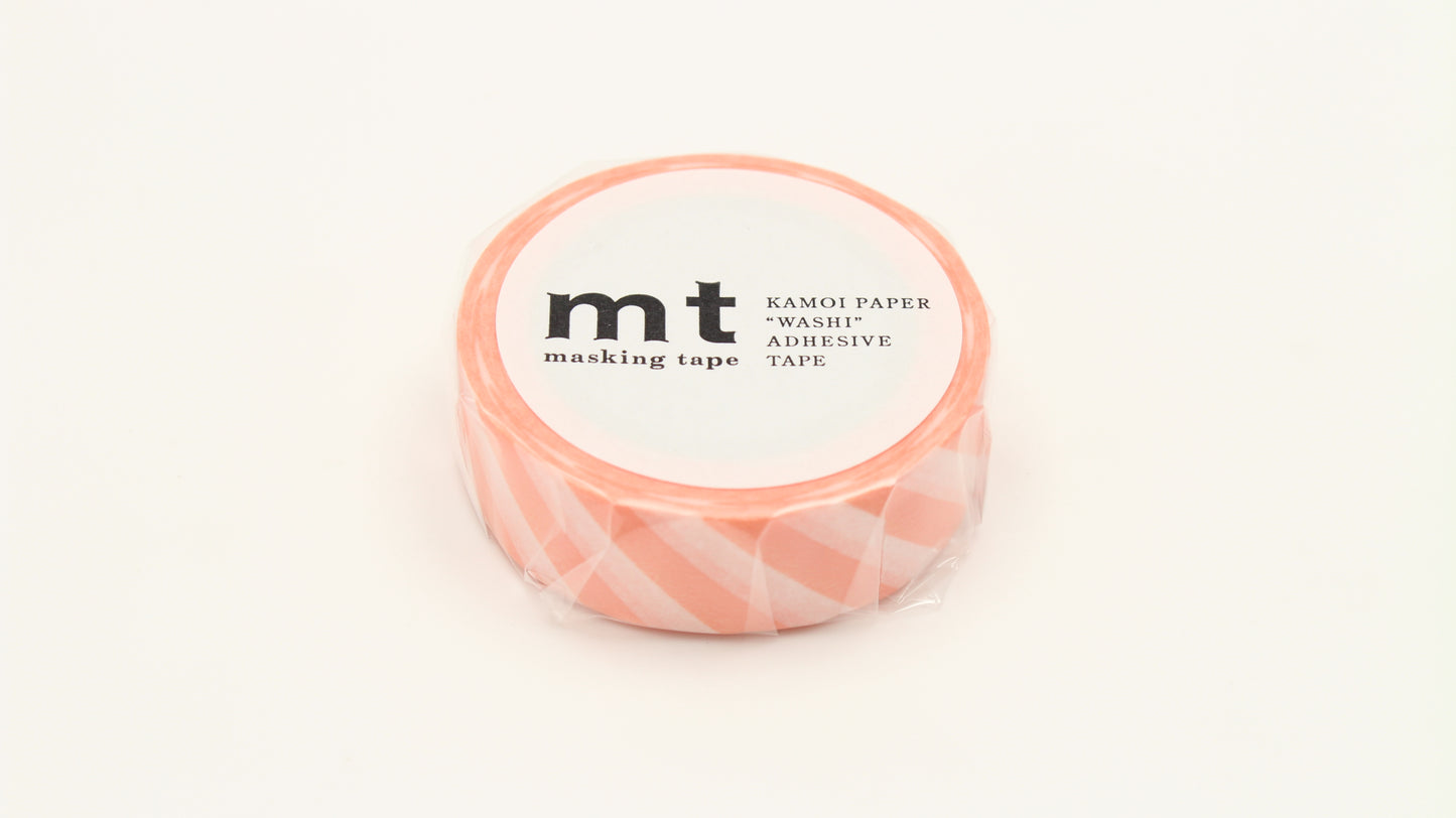 mt 1D stripe salmon pink