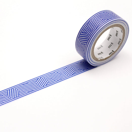 mt 1D border & circle blue