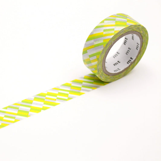 mt 1D block stripe green