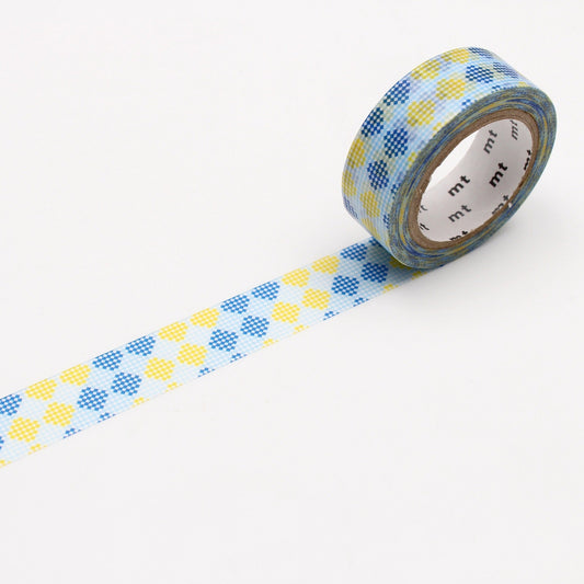 mt 1D checkers stripe blue