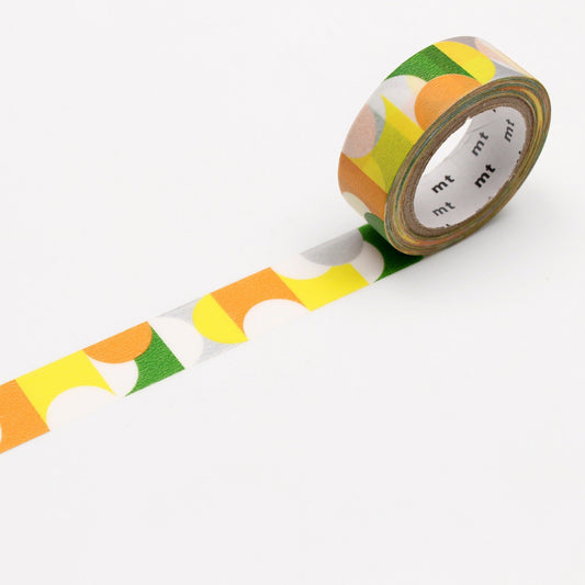 mt 1D half circle yellow green