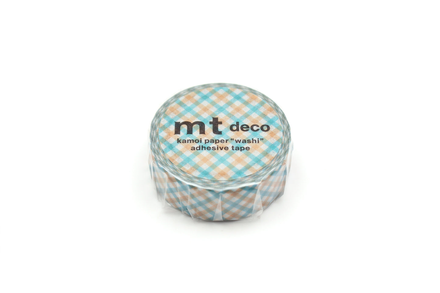 mt 1D overlap checkered orange