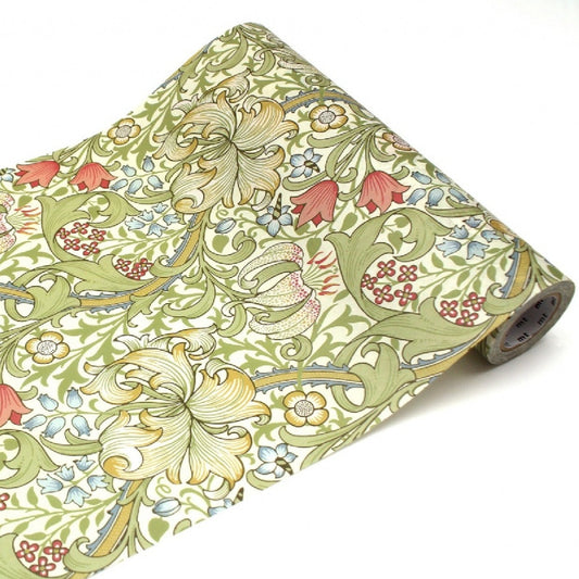 mt fleece Morris & co. golden lily